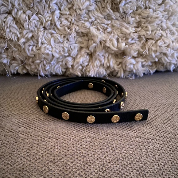 **SOLD** Black Tory Burch Belt - Picture 1 of 10